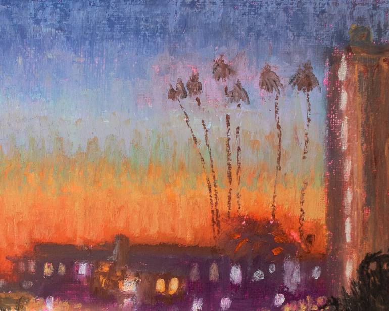 Original Impressionism Beach Painting by Lisa Mahony