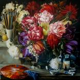 In the artist workshop by Arturs Polgins Leon Art