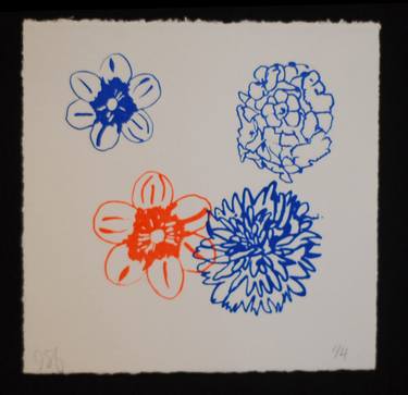 Flower Monoprint 3 thumb