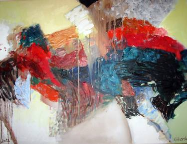 Original Abstract Expressionism Abstract Paintings by gherlan cornelia