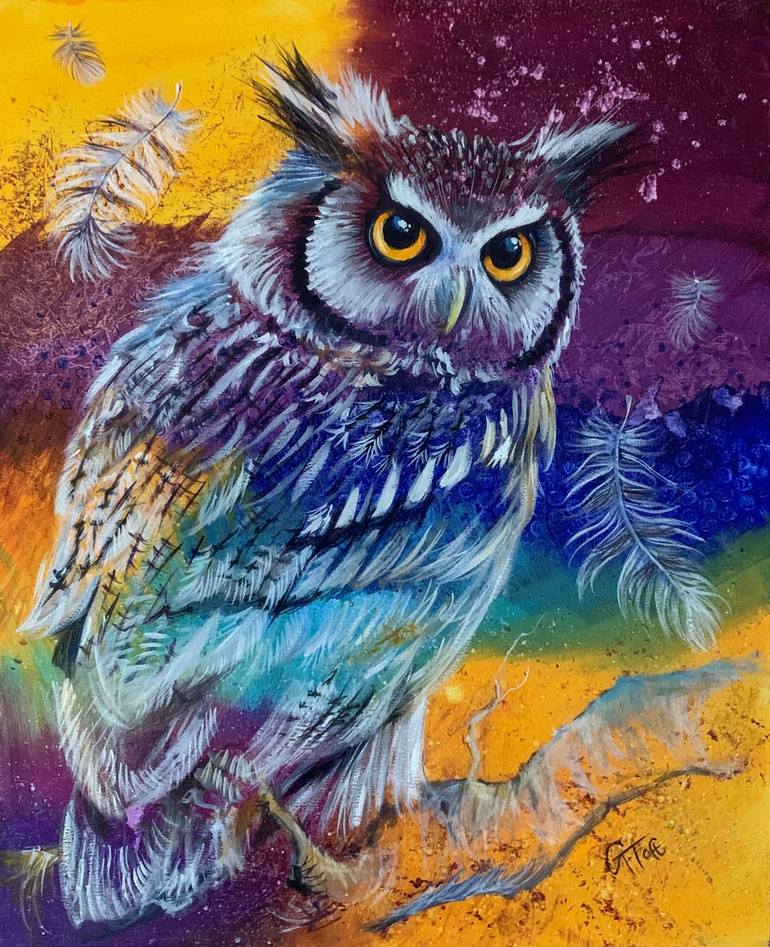 Merlin Painting by gillian toft | Saatchi Art