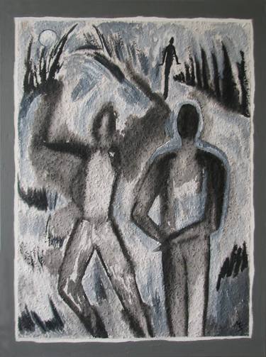 Print of Expressionism Men Paintings by Ma Sauer