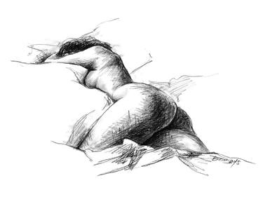 Print of Figurative Body Drawings by E Drawings