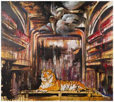 Original Expressionism Animal Paintings by Guido Natella