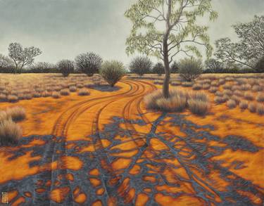 Print of Impressionism Landscape Paintings by Karen Standke