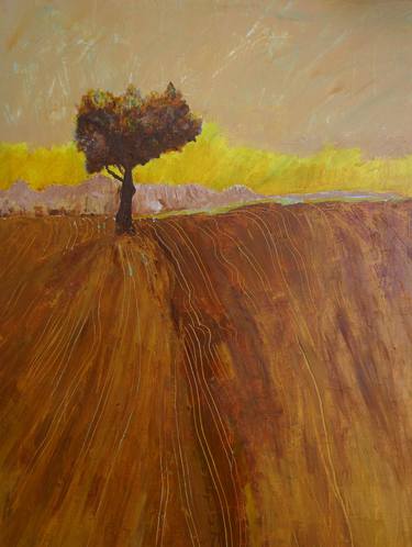 Print of Expressionism Landscape Paintings by Tim Guest