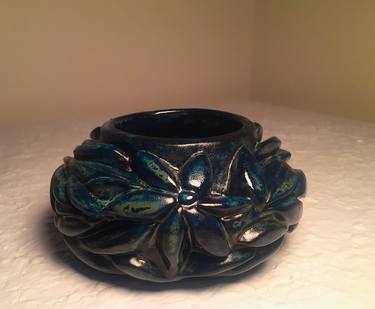 Carved ceramic bowl #1 thumb