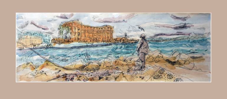 Original Figurative Seascape Painting by Patrick O'Callaghan