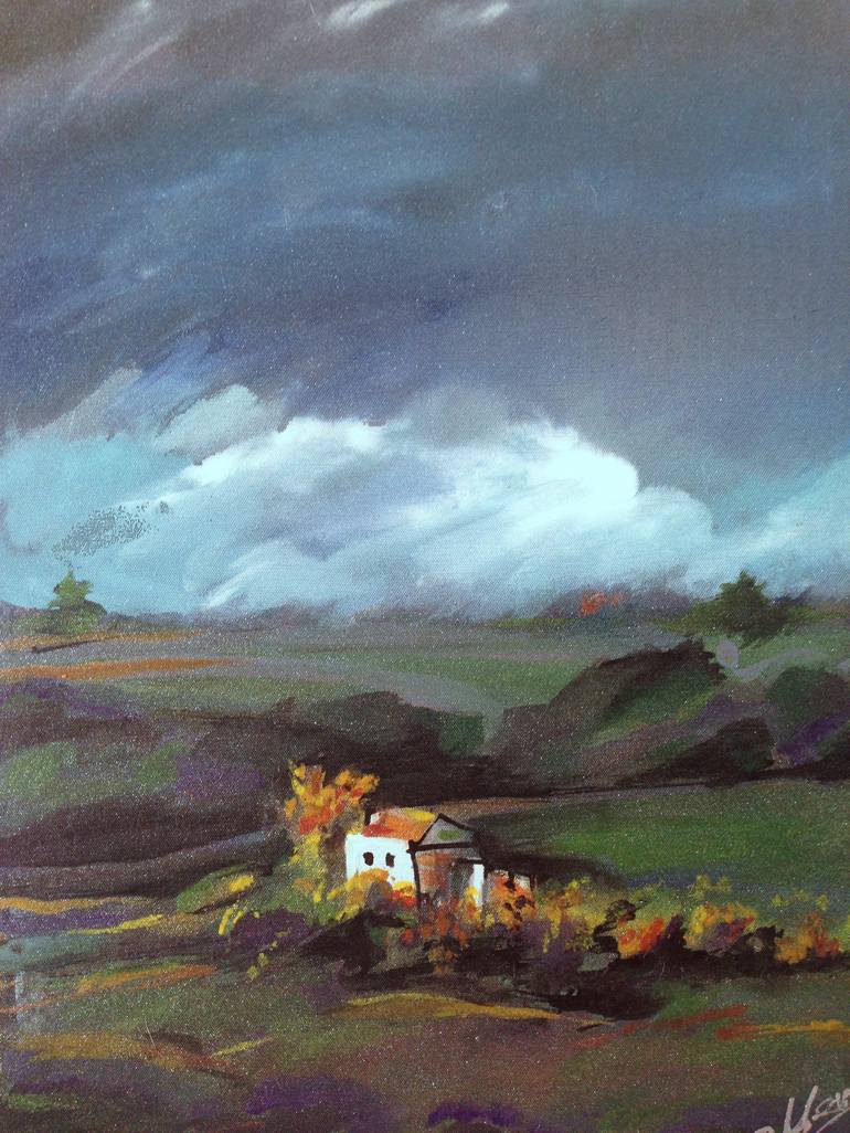 Original Realism Landscape Painting by Elena Zimovets