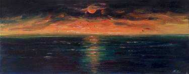 "Landscape of sea. Sunset" thumb