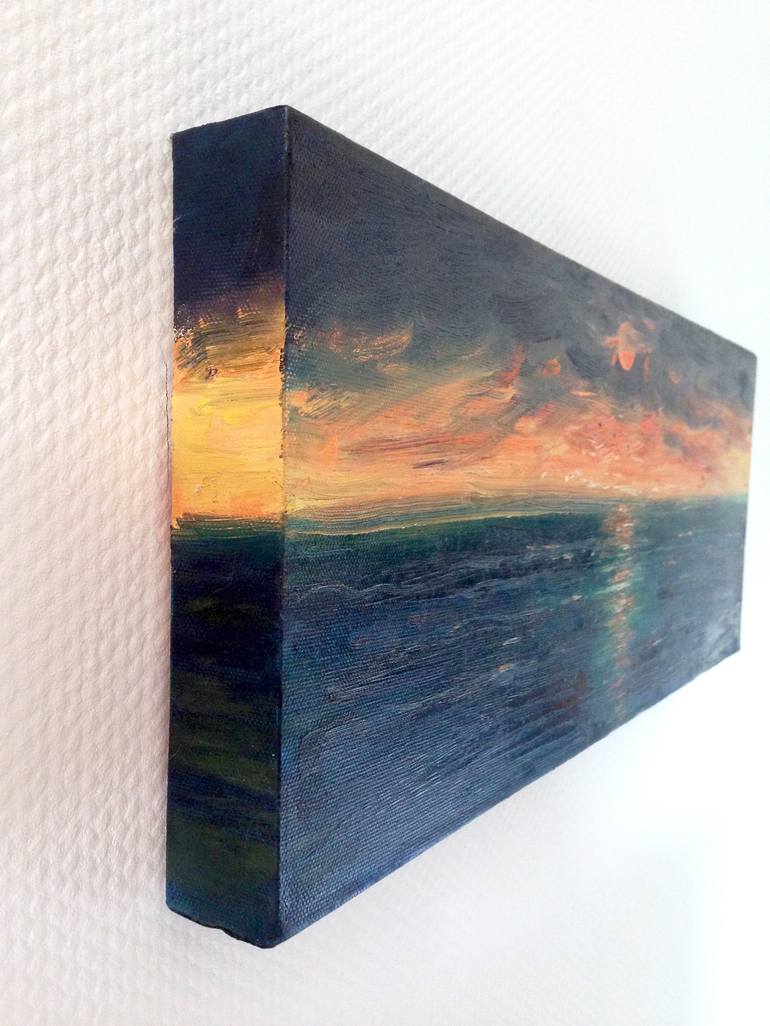 Original Seascape Painting by Elena Zimovets