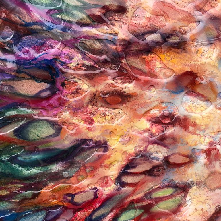 Original Abstract Painting by Marjan Fahimi