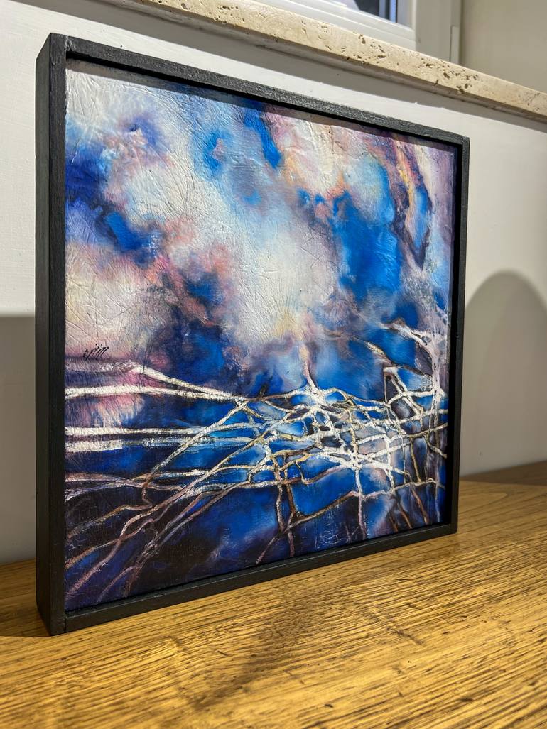 Original Abstract Painting by Marjan Fahimi