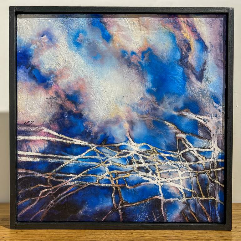 Original Abstract Painting by Marjan Fahimi