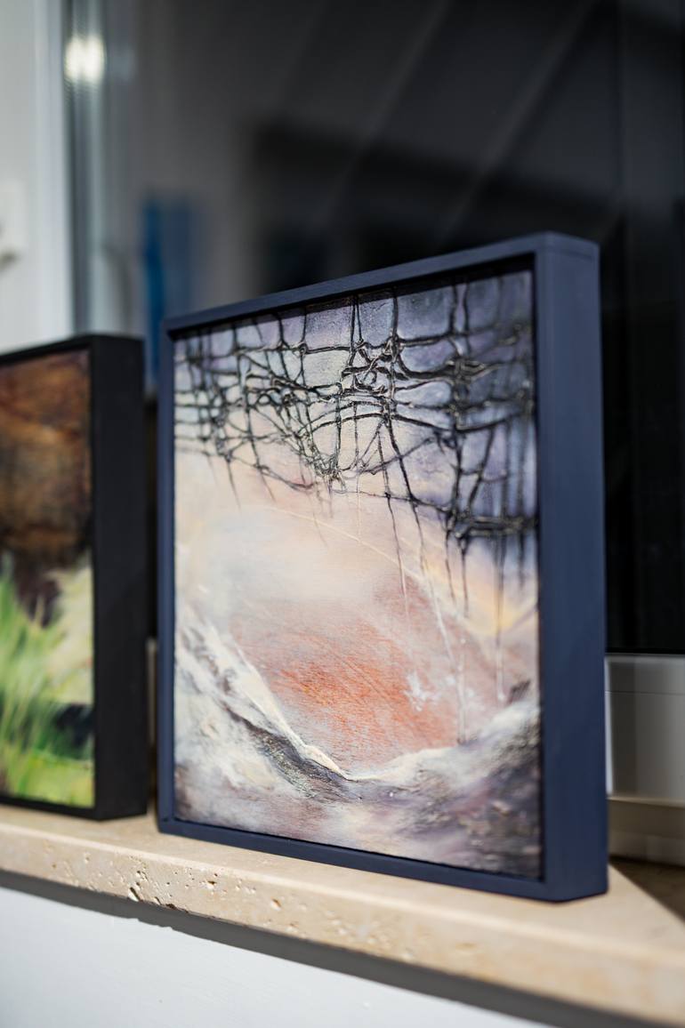 Original Abstract Landscape Painting by Marjan Fahimi