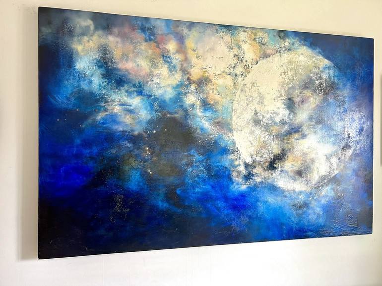 Original Abstract Nature Painting by Marjan Fahimi