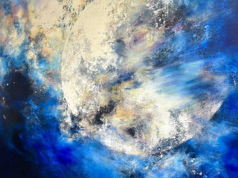 Original Abstract Nature Painting by Marjan Fahimi