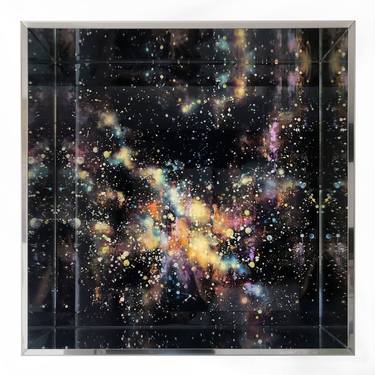 Print of Abstract Outer Space Sculpture by Marjan Fahimi