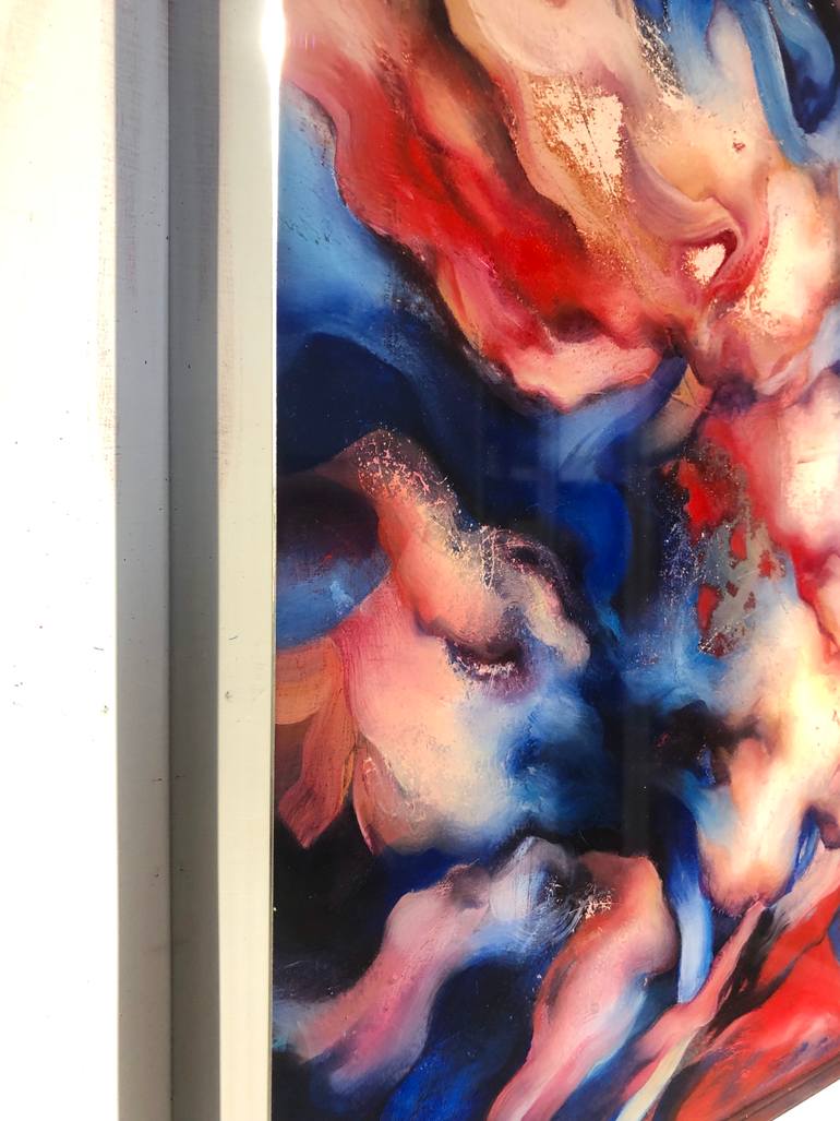 Original Abstract Expressionism Abstract Painting by Marjan Fahimi