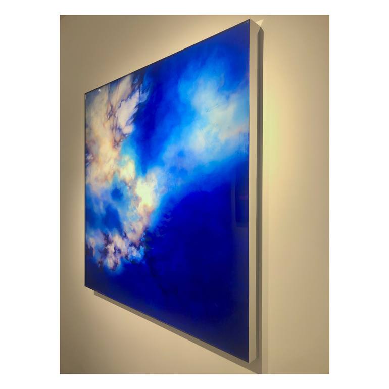 Original Abstract Expressionism Abstract Painting by Marjan Fahimi