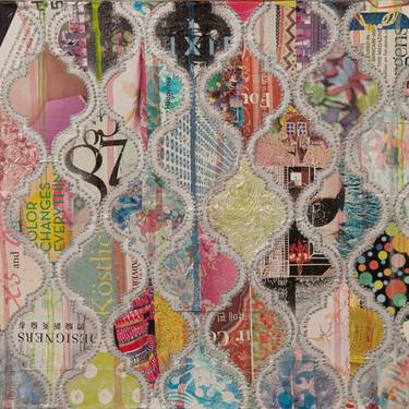Print of Patterns Collage by Martina Niederhauser-Landtwing