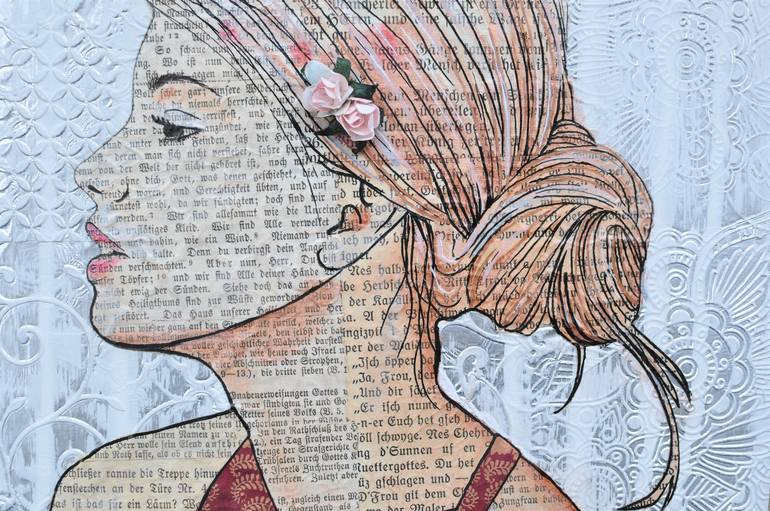 Original Women Collage by Martina Niederhauser-Landtwing