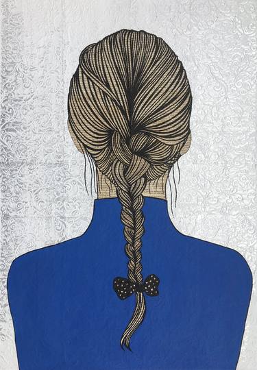 Print of Pop Art Women Paintings by Martina Niederhauser-Landtwing