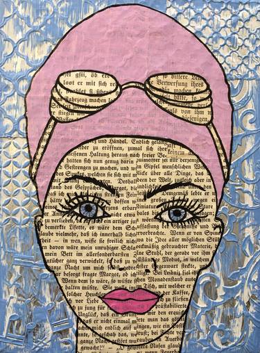 Print of Pop Art People Collage by Martina Niederhauser-Landtwing
