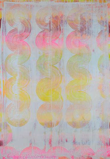 Print of Abstract Patterns Paintings by Martina Niederhauser-Landtwing