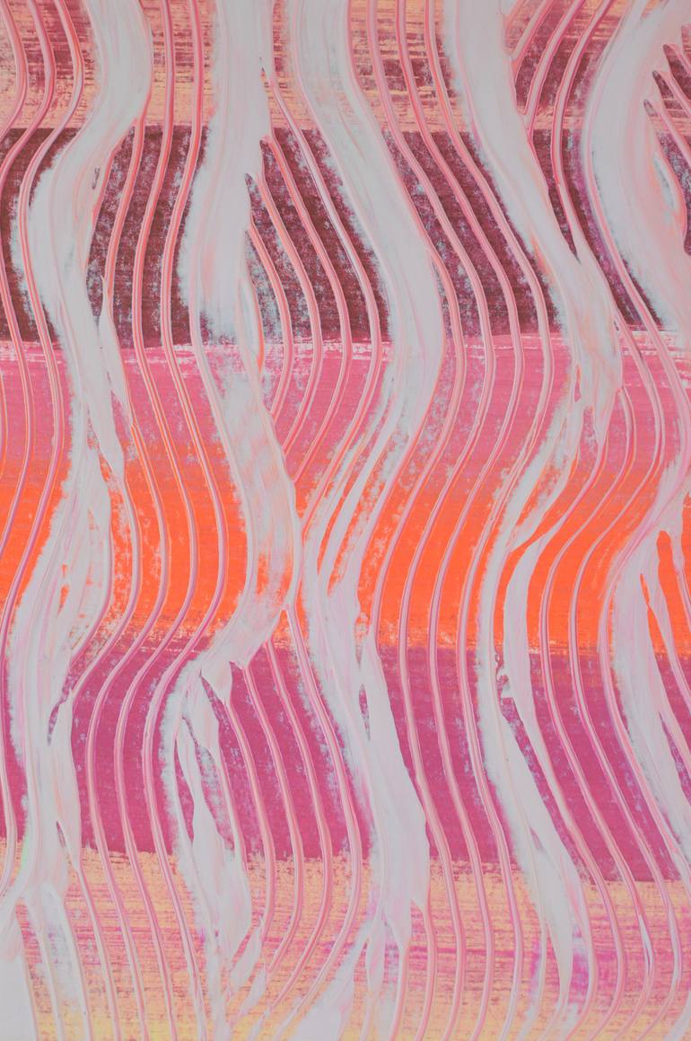 Original Minimalism Abstract Painting by Martina Niederhauser-Landtwing