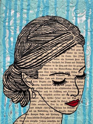 Print of Pop Art Portrait Paintings by Martina Niederhauser-Landtwing