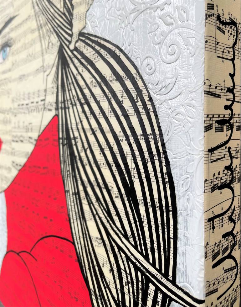 Original Figurative People Painting by Martina Niederhauser-Landtwing