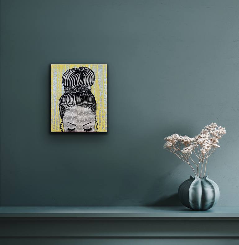 Original Figurative People Painting by Martina Niederhauser-Landtwing