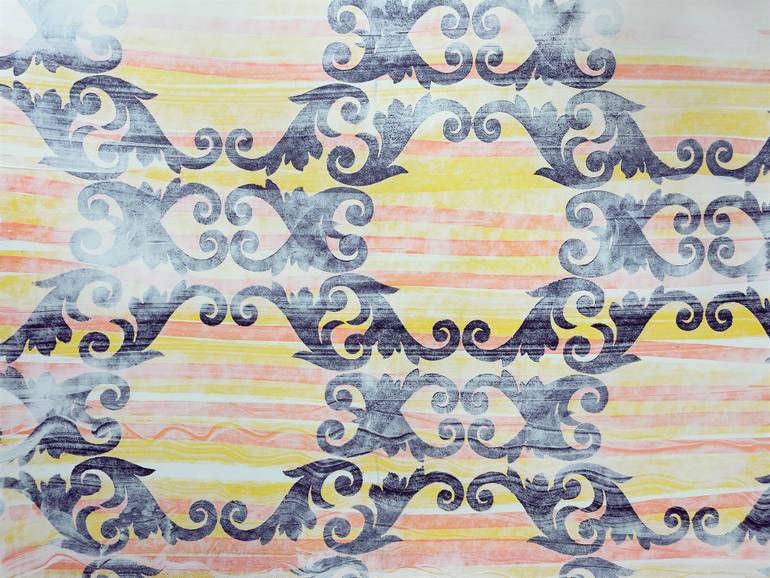 Original Abstract Painting by Martina Niederhauser-Landtwing