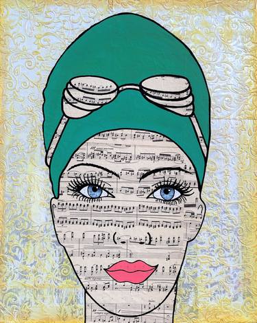 Print of Pop Art Portrait Paintings by Martina Niederhauser-Landtwing