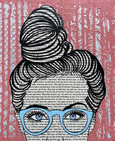 Original Pop Art Portrait Paintings by Martina Niederhauser-Landtwing