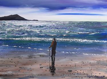 Print of Fine Art Seascape Paintings by Cathal Gallagher