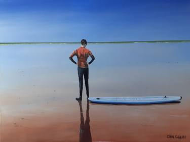 Original Beach Paintings by Cathal Gallagher