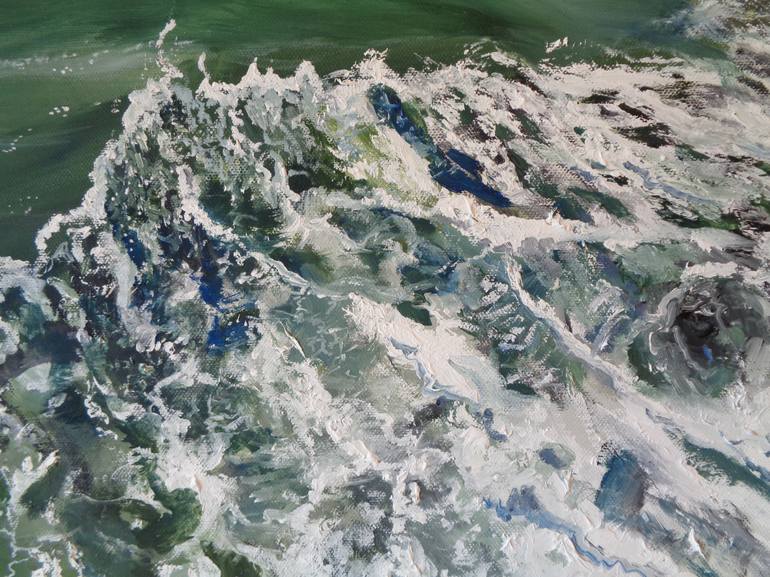 Original Fine Art Seascape Painting by Cathal Gallagher