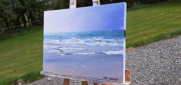 Original Fine Art Seascape Painting by Cathal Gallagher