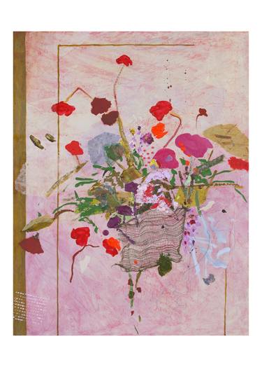 Original Abstract Floral Paintings by Lee Heinen