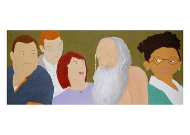 Print of Figurative People Paintings by Lee Heinen