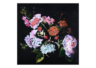 Original Fine Art Floral Paintings by Lee Heinen