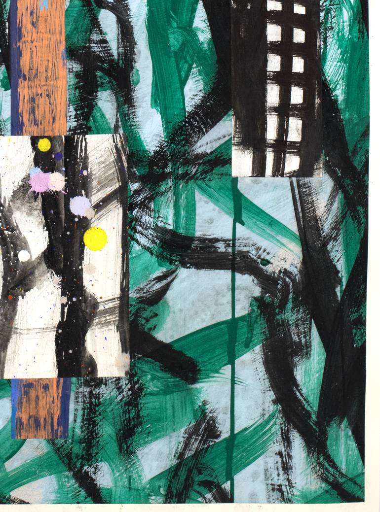 Original Abstract Expressionism Other Painting by Ahmed Borai