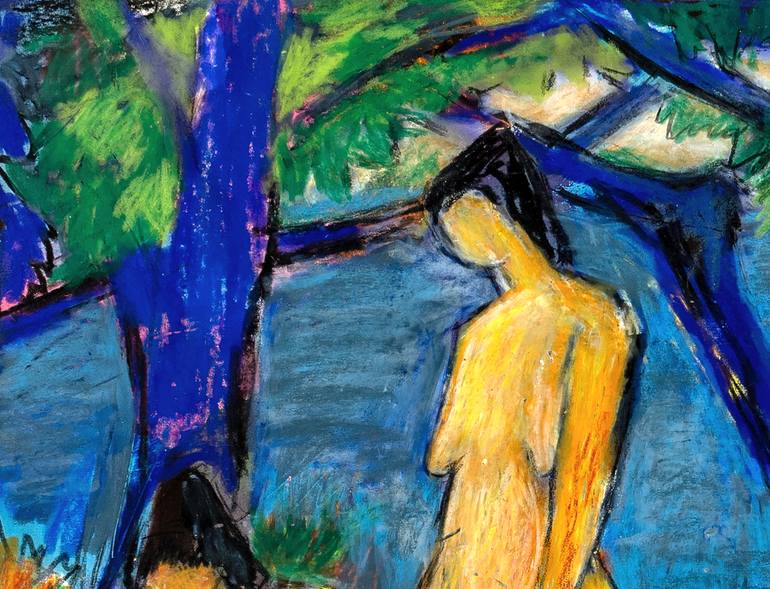 Original Contemporary Women Drawing by Ahmed Borai
