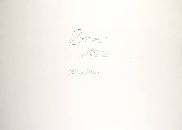 Original Abstract Expressionism Abstract Painting by Ahmed Borai