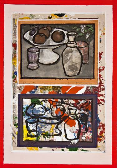 Print of Abstract Still Life Paintings by Ahmed Borai