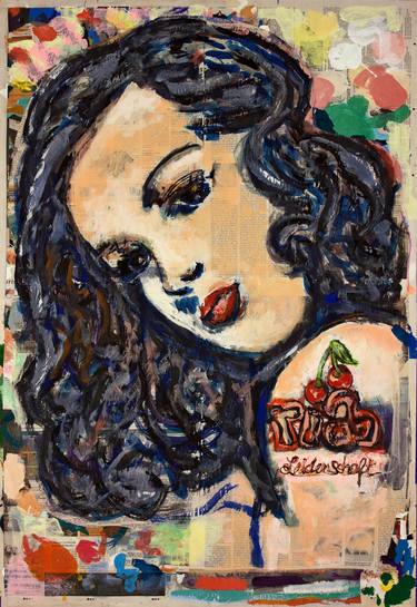 Original Pop Art Women Paintings by Ahmed Borai