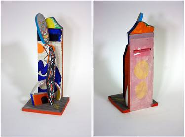 Original Pop Art Abstract Sculpture by Ahmed Borai