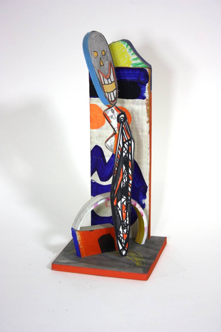 Original Abstract Sculpture by Ahmed Borai